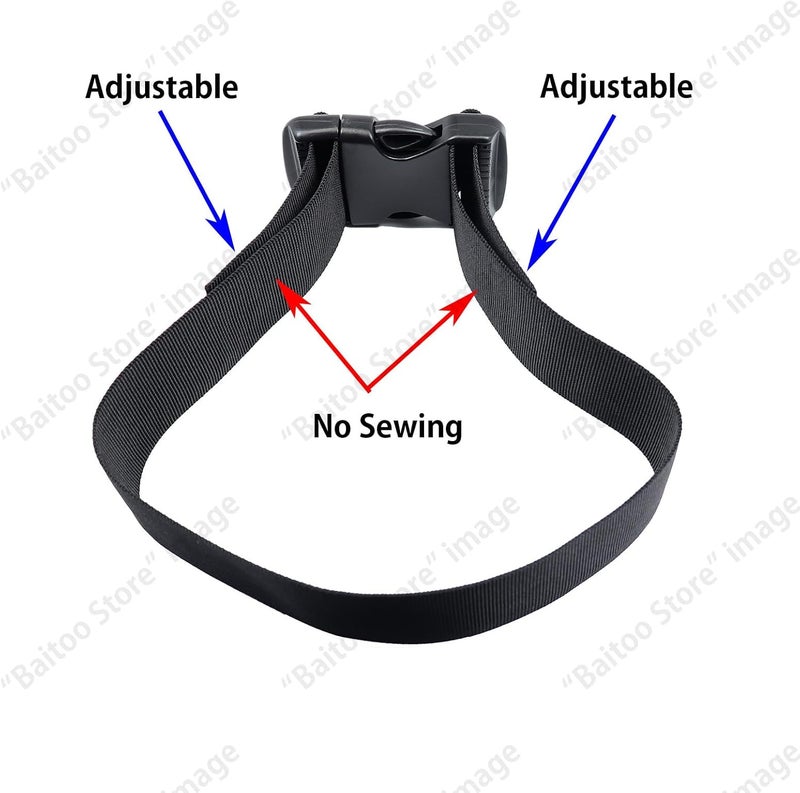 Baitoo Side Release Buckles Heavy Duty Plastic Buckle Snap Clips Clasps Backpack Buckle Replacement for Strap - Image 5